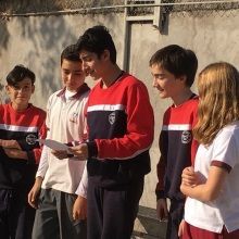 Encuentro de alumnos de 8° Básico de Madrigal y La Girouette
