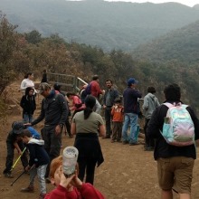 Exitosa caminata de otoño