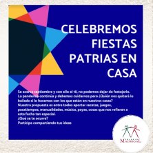 Fiestas Patrias en casa
